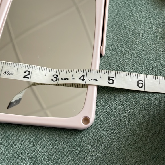 Vintage Mary Kay Travel Baby Pink 2 Side Makeup Mirror Purse Compact Vanity - Picture 11 of 13